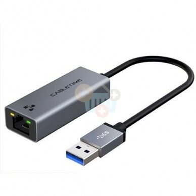 Adapteris CB50G USB3.0 A-RJ45, 1000Mbps, 0.15m