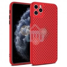 Apple iPhone 11 Pro dėklas Breath Case (raudonas) +++ TOP Komfortas