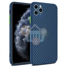 Apple iPhone 11 Pro dėklas Breath Case (tamsiai mėlynas) +++ TOP Komfortas