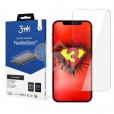 Apsauginis hibridinis stiklas OnePlus Nord CE 5G 3MK FlexibleGlass ™ +++ TOP Komfortas