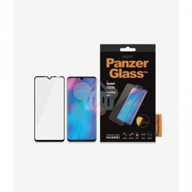 Apsauginis stiklas Huawei P30 lite (Juodas) PanzerGlass Premium +++ TOP Saugumas 1