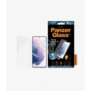 Apsauginis stiklas Samsung Galaxy S21+ (Skaidrus) PanzerGlass Premium +++ TOP Saugumas 1