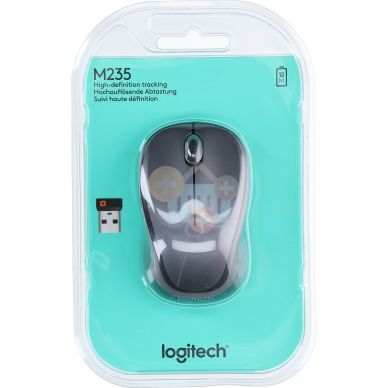 Belaidė pelė Logitech M235 pilka +++ TOP balansas 3