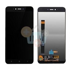 Ekranas Xiaomi Redmi Note 5A (juodas) originalus +++ TOP Kokybė