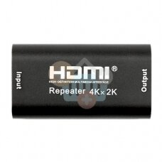 HDMI signalo kartotuvas iki 40m.