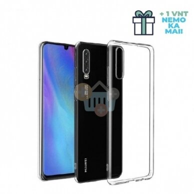 Huawei P30 dėklas Just Must Nake (skaidrus) +++ TOP Balansas +1 vnt. NEMOKAMAI!