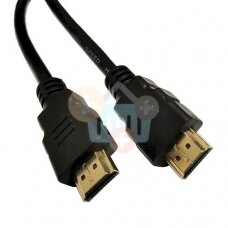 Kabelis HDMI - HDMI, 1.5m,  1.4v, su paauksuotomis jungtimis