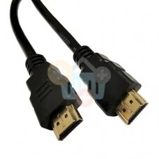 Kabelis HDMI - HDMI, 3m, 1.4v, su paauksuotomis jungtimis