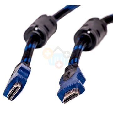 Kabelis HDMI - HDMI, 10m, 1.4 ver., Nylon