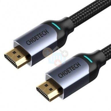 Kabelis CHOETECH HDMI - HDMI, 8K, 2m, 2.1 ver.