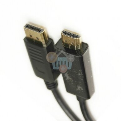 Kabelis DisplayPort - HDMI, 4Kx2K, 1.8m, 1.4 ver