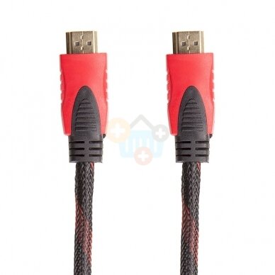 Kabelis HDMI - HDMI, 25m, 1.4 ver., Nylon