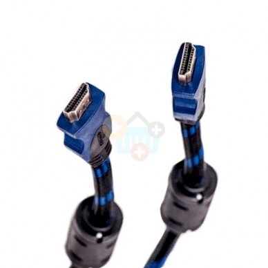 Kabelis HDMI - HDMI, 7m, 1.4 ver., Nylon