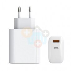 Kroviklis EXTRA DIGITAL GaN USB Type-C, USB Type-A: 65W, PPS