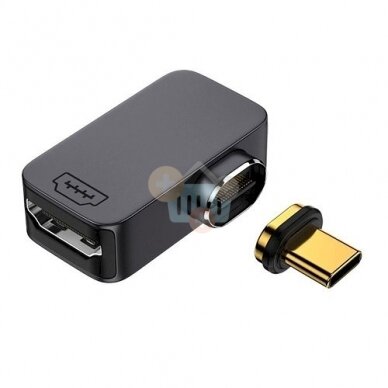 Magnetinis adapteris USB Type-C - HDMI, 4K, 60Hz