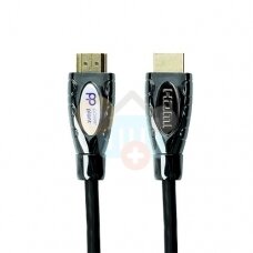 Premium klasės kabelis HDMI-HDMI 4K, Ultra HD, 10m, 2.0 ver