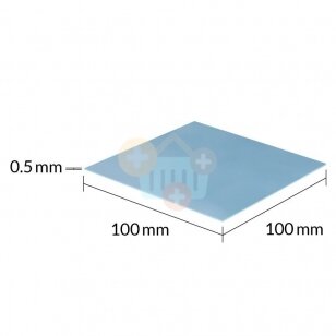 Termo padas ARCTIC TP-3 100x100x0.5mm