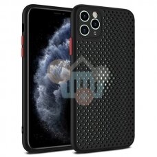 Xiaomi Redmi Note 9S, Note 9 Pro dėklas Breath Case (juodas) +++ TOP Komfortas